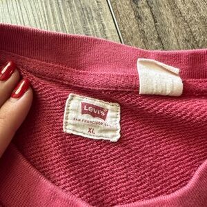 Levi's Red Crew Neck Sweater *VINTAGE*